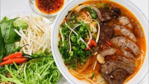 cách nấu bún bò