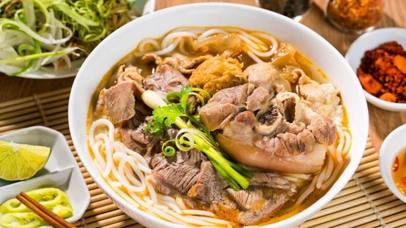 cách nấu bún bò huế