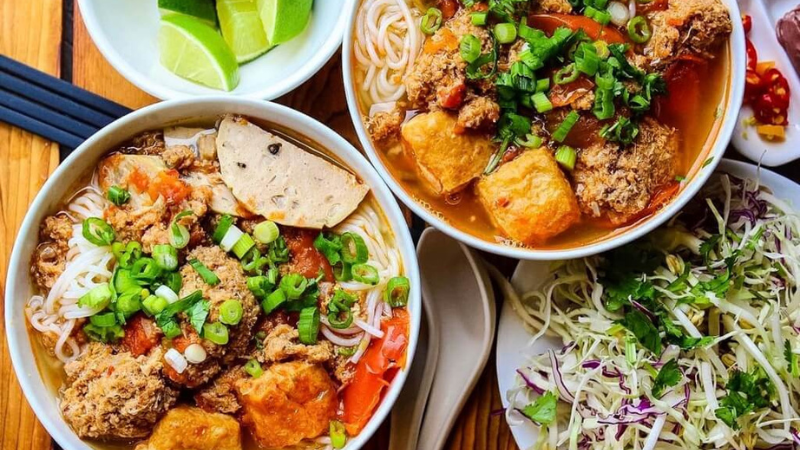 cách nấu bún riêu cua bắp bò