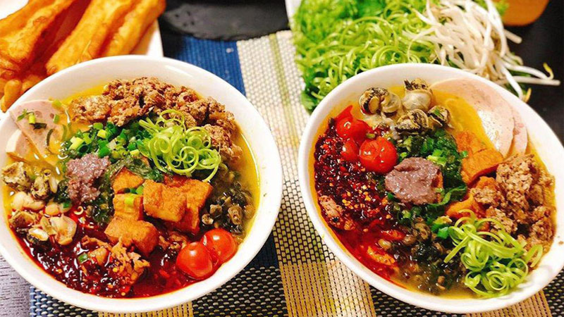 cách nấu bún riêu cua bắp bò