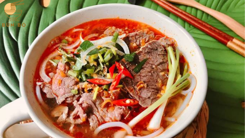 cách nấu bún bò tái