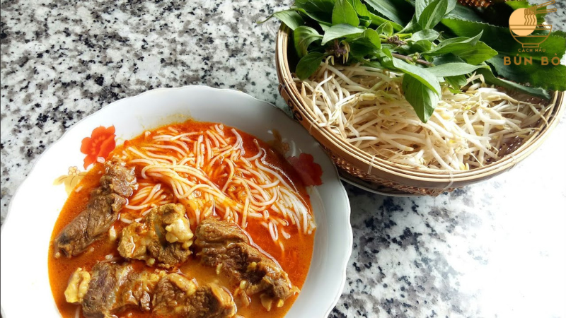 cách nấu bún bò cay