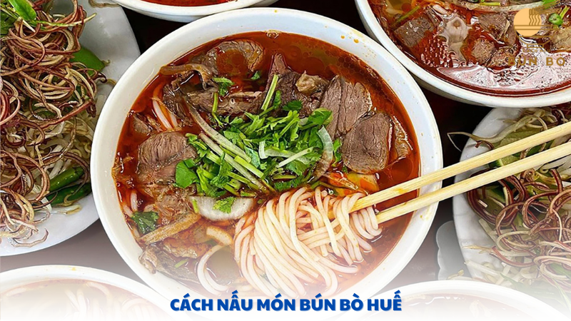 cách nấu món bún bò huế