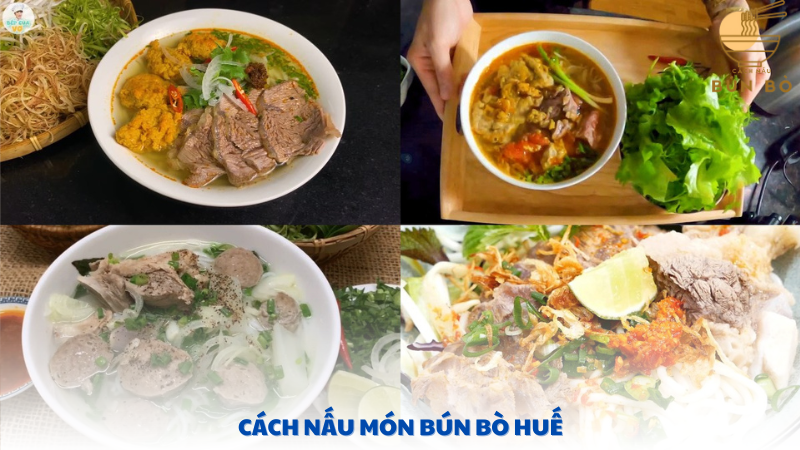 hướng dẫn cách nấu bún bò